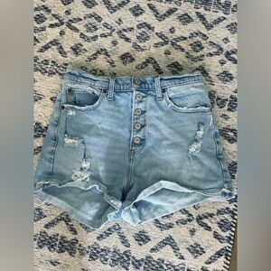 A&F Curve Love Hi-Rise Shorts